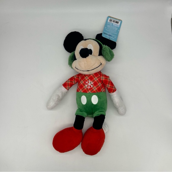 Disney Mickey and Mini Mouse Christmas Holiday Plush Bundle, 15", 2022 - Picture 2 of 9